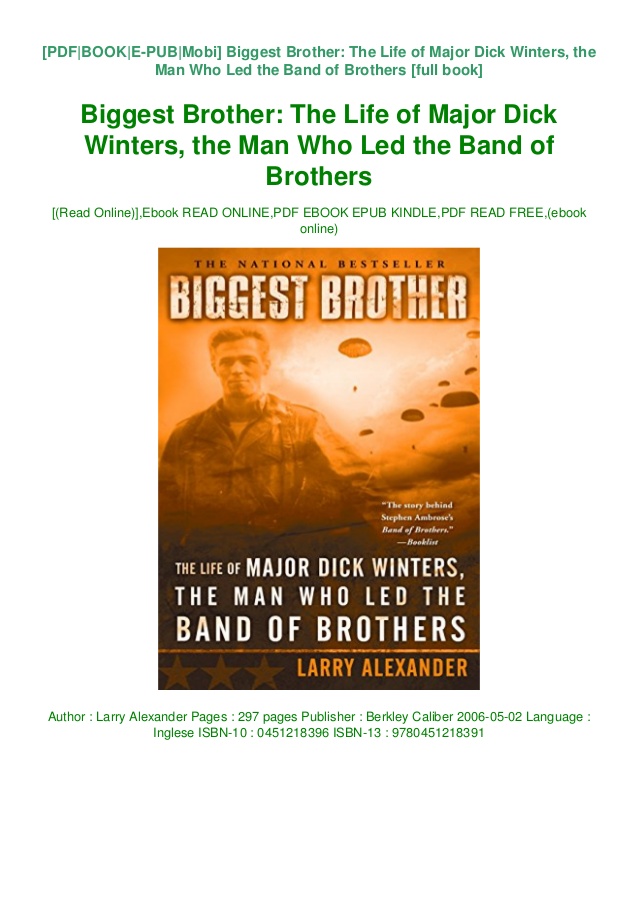 Band of brothers book pdf